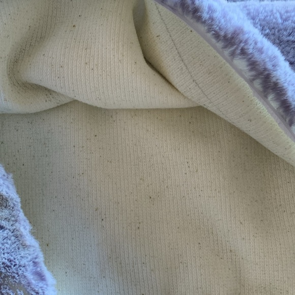 Z Gallerie Lavender Faux Fur Throw Pillow Cover - 24 x 24 in - Picture 4 of 6